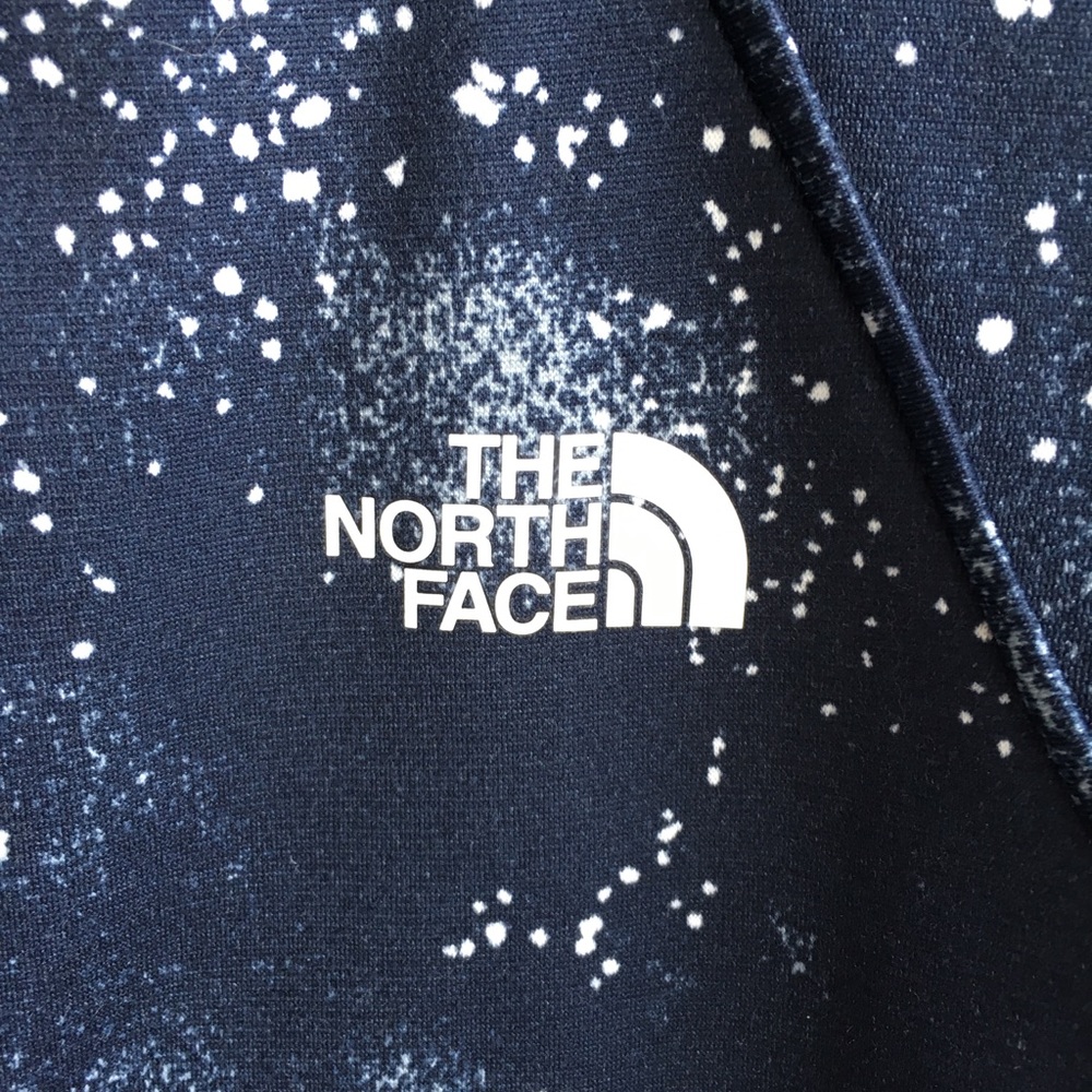 Navy and white splatter jacket